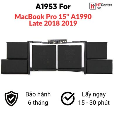 Pin Macbook pro 15 inch A1990 2018 2019 EMC3215 EMC3359